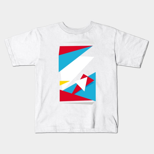 Item H4 of 30 (Hawaiian Punch Abstract Study) Kids T-Shirt by herdat